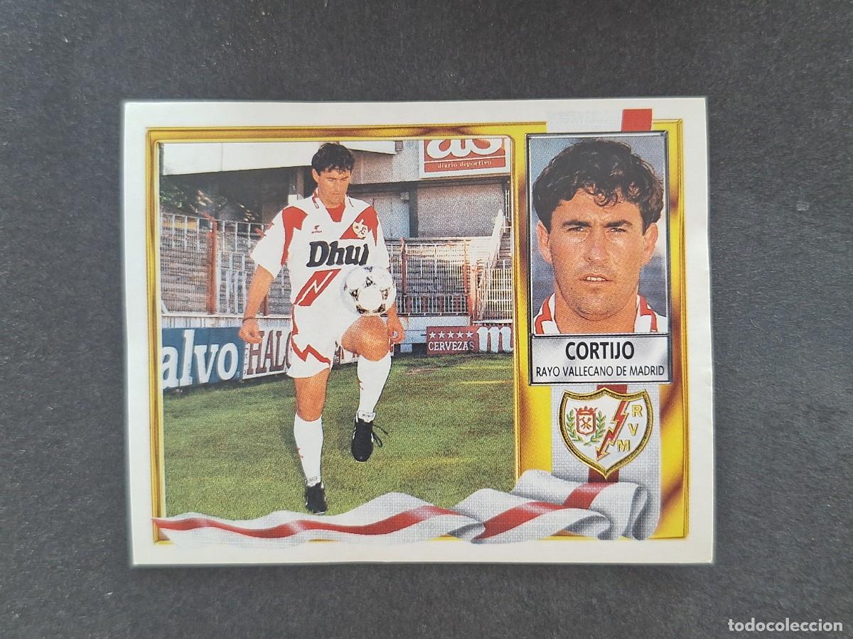 Cromos de Futebol: L3 CORTIJO RAYO VALLECANO FICHAJE 6 LIGA ESTE 1995 1996 95 96 NUNCA PEGADO SIN PEGAR