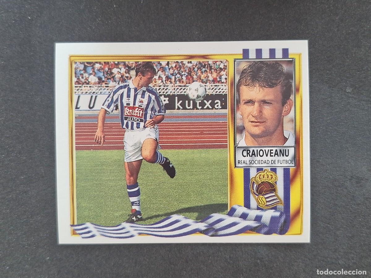 Figurine di Calcio: L3 CRAIOVEANU REAL SOCIEDAD FICHAJE 9 LIGA ESTE 1995 1996 95 96 NUNCA PEGADO SIN PEGAR