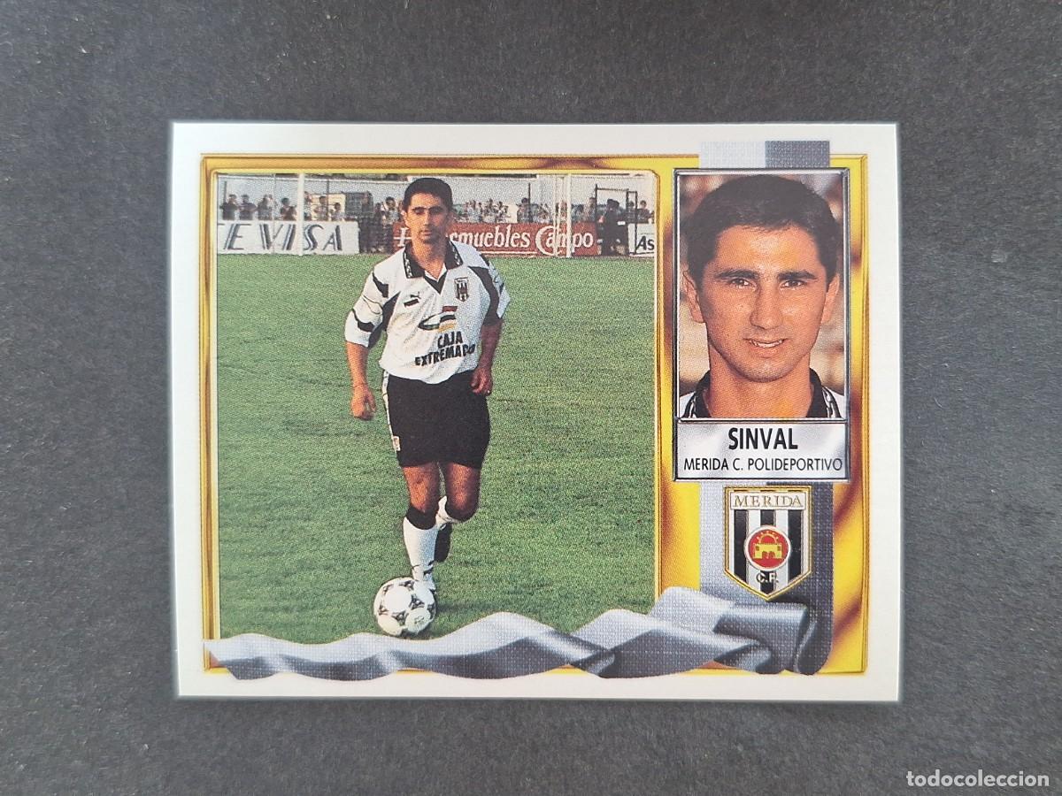 Figurine di Calcio: L3 SINVAL MERIDA C. P. FICHAJE 11 LIGA ESTE 1995 1996 95 96 NUNCA PEGADO SIN PEGAR
