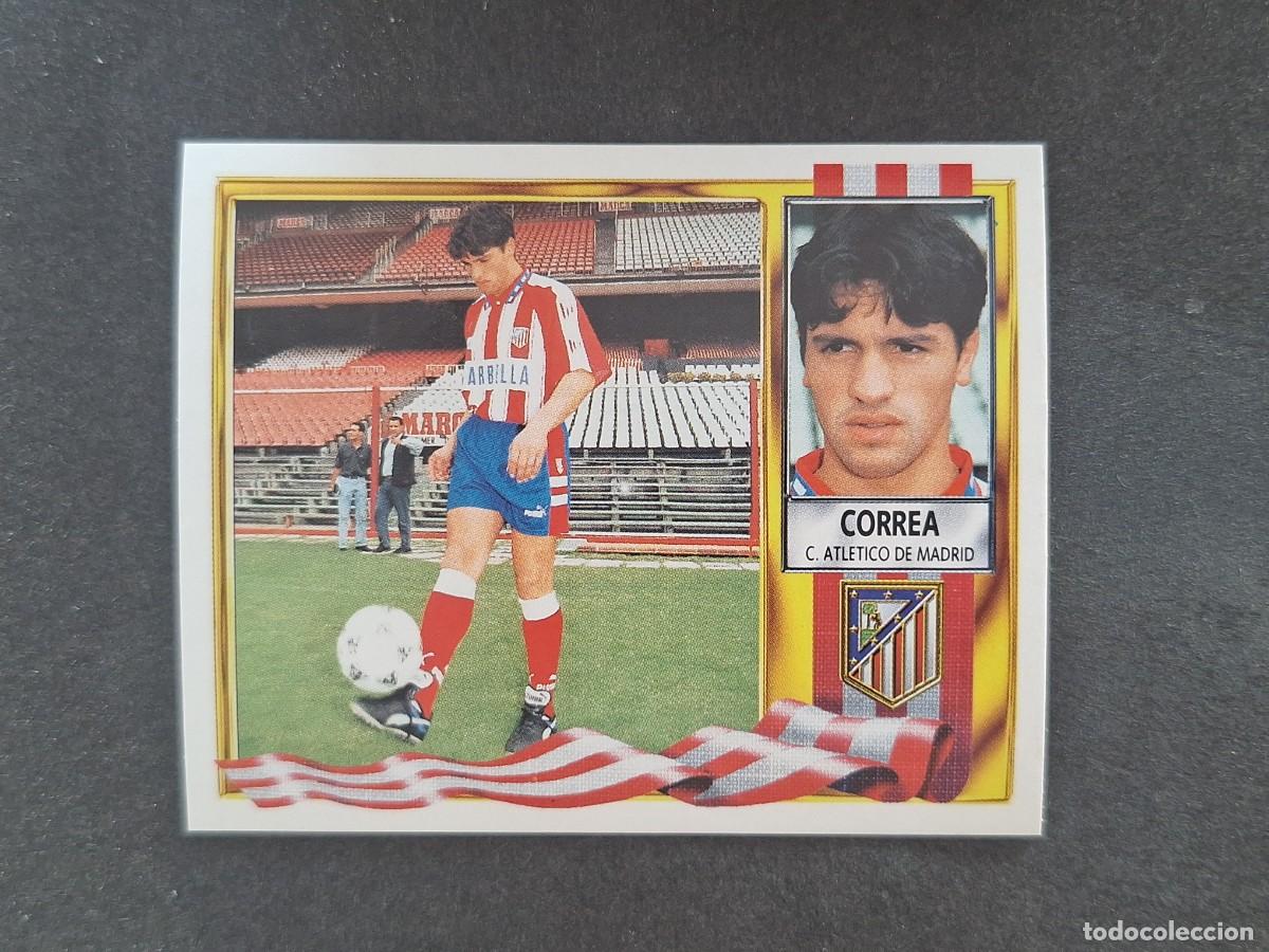 Figurine di Calcio: L3 CORREA ATLETICO DE MADRID FICHAJE 13 LIGA ESTE 1995 1996 95 96 NUNCA PEGADO SIN PEGAR