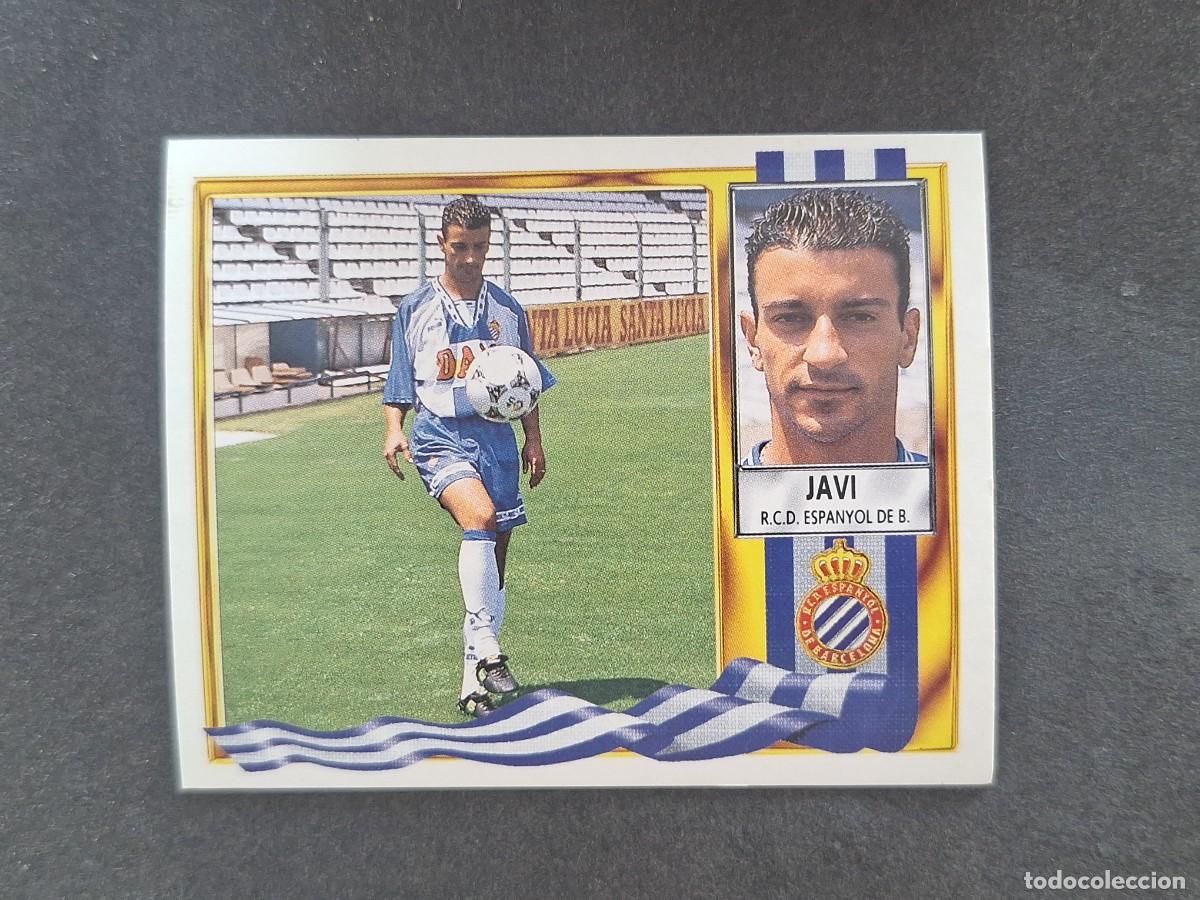 Figurine di Calcio: L3 JAVI R. C. D. ESPA&Ntilde;OL FICHAJE 19 LIGA ESTE 1995 1996 95 96 NUNCA PEGADO SIN PEGAR