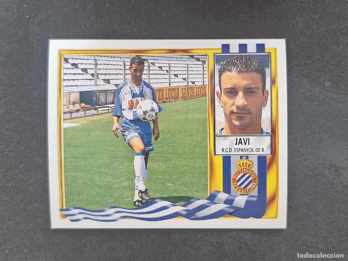Figurine di Calcio: L3 JAVI R. C. D. ESPA&Ntilde;OL FICHAJE 19 LIGA ESTE 1995 1996 95 96 NUNCA PEGADO SIN PEGAR