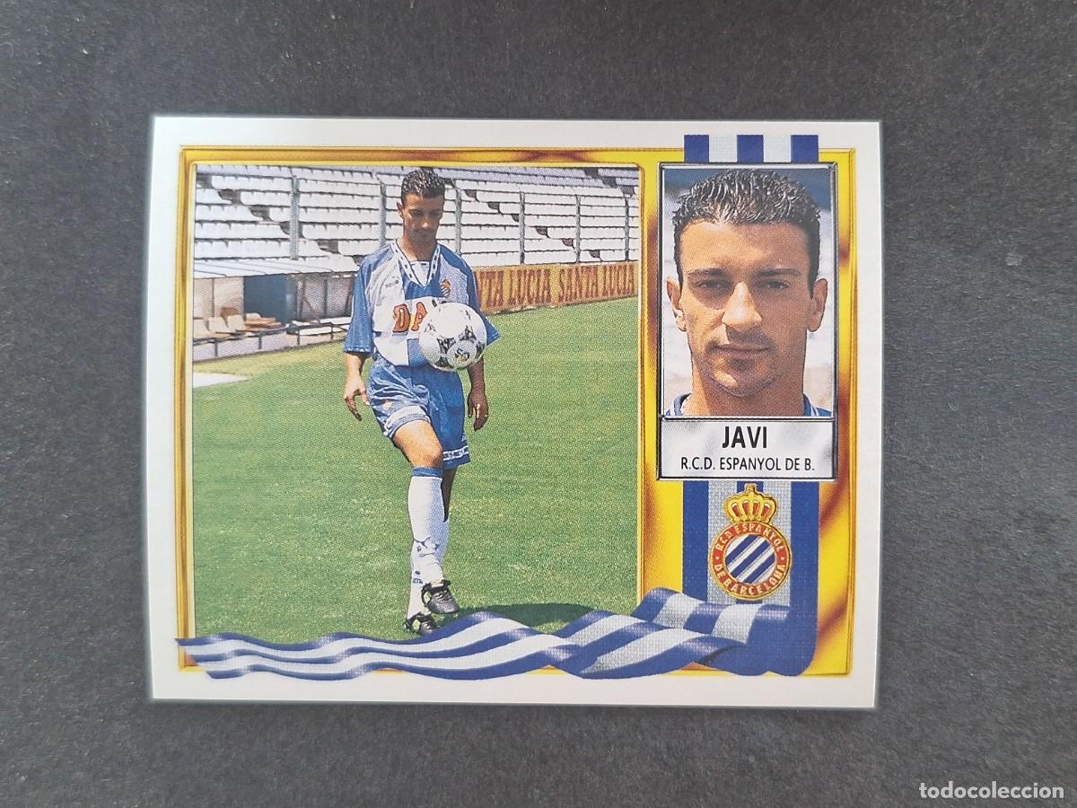 Figurine di Calcio: L3 JAVI R. C. D. ESPA&Ntilde;OL FICHAJE 19 LIGA ESTE 1995 1996 95 96 NUNCA PEGADO SIN PEGAR