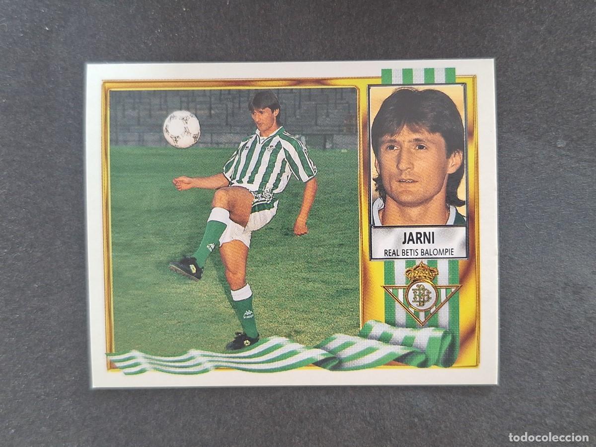 Figurine di Calcio: L3 JARNI REAL BETIS BALOMPIE FICHAJE 23 LIGA ESTE 1995 1996 95 96 NUNCA PEGADO SIN PEGAR