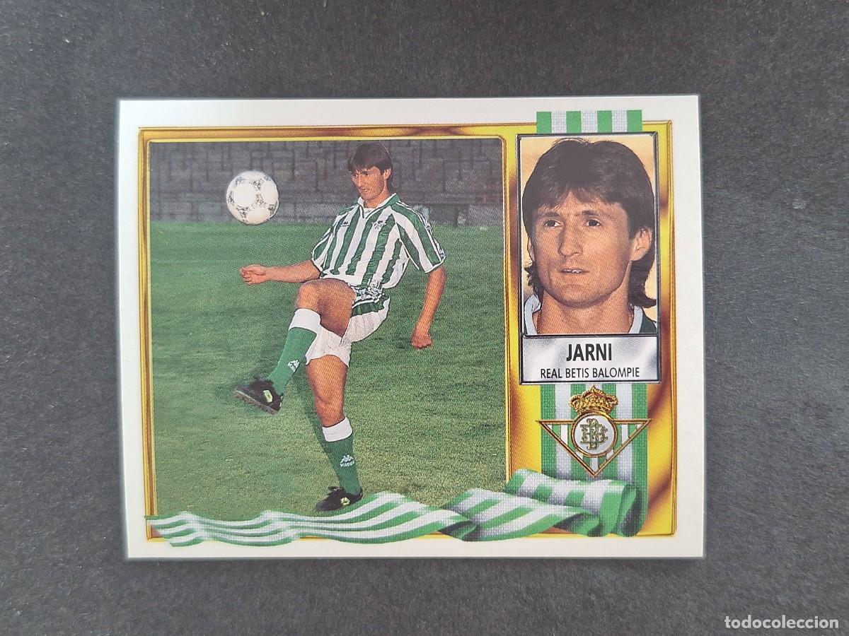 Cromos de Futebol: L3 JARNI REAL BETIS BALOMPIE FICHAJE 23 LIGA ESTE 1995 1996 95 96 NUNCA PEGADO SIN PEGAR