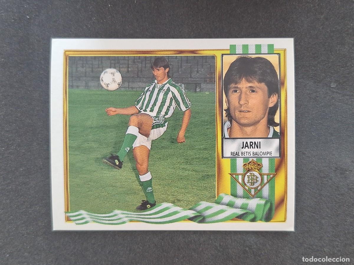 Cromos de Futebol: L3 JARNI REAL BETIS BALOMPIE FICHAJE 23 LIGA ESTE 1995 1996 95 96 NUNCA PEGADO SIN PEGAR