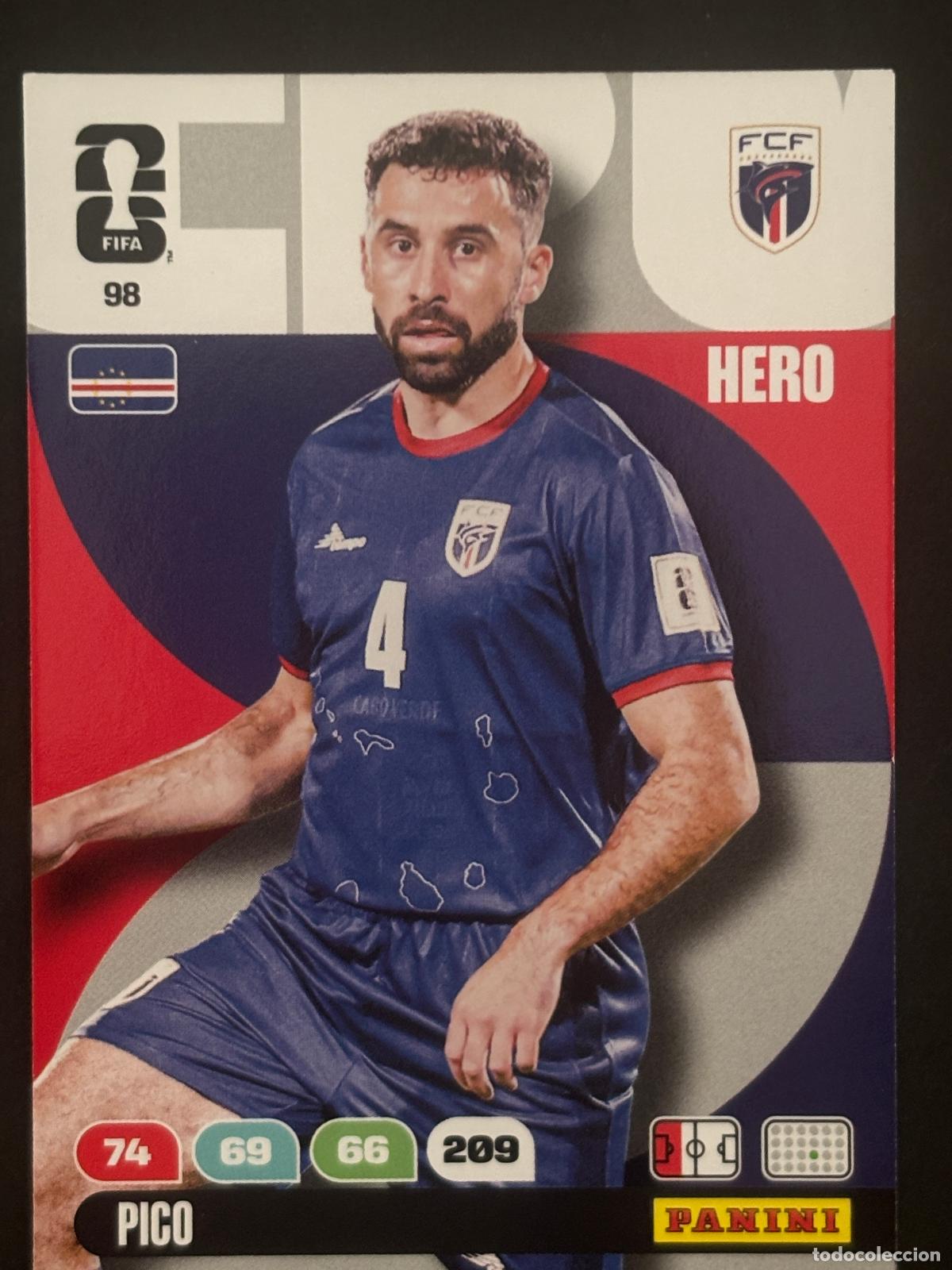 Cromos de Futebol: 98 PICO CABO VERDE HERO ADRENALYN XL FIFA WORLD CUP MUNDIAL 2026 PANINI