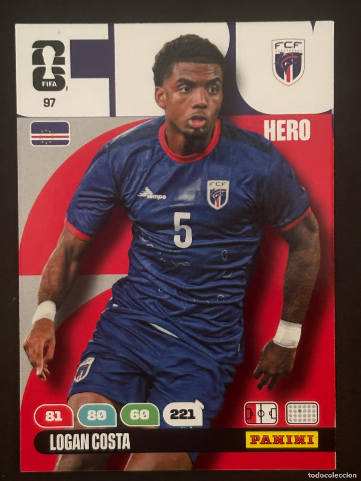 Cromos de Futebol: 97 LOGAN COSTA CABO VERDE HERO ADRENALYN XL FIFA WORLD CUP MUNDIAL 2026 PANINI