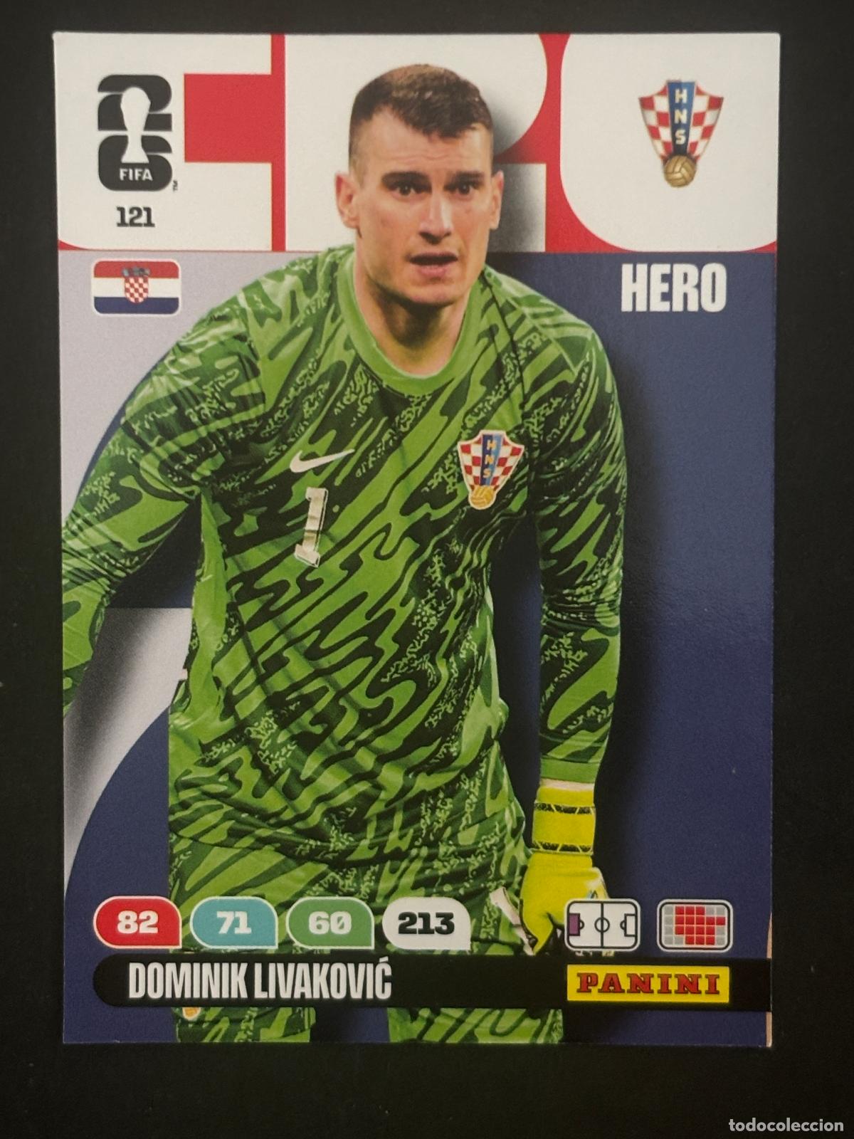 Cromos de Futebol: 121 DOMINIK LIVAKOVIĆ CROACIA HERO ADRENALYN XL FIFA WORLD CUP MUNDIAL 2026 PANINI