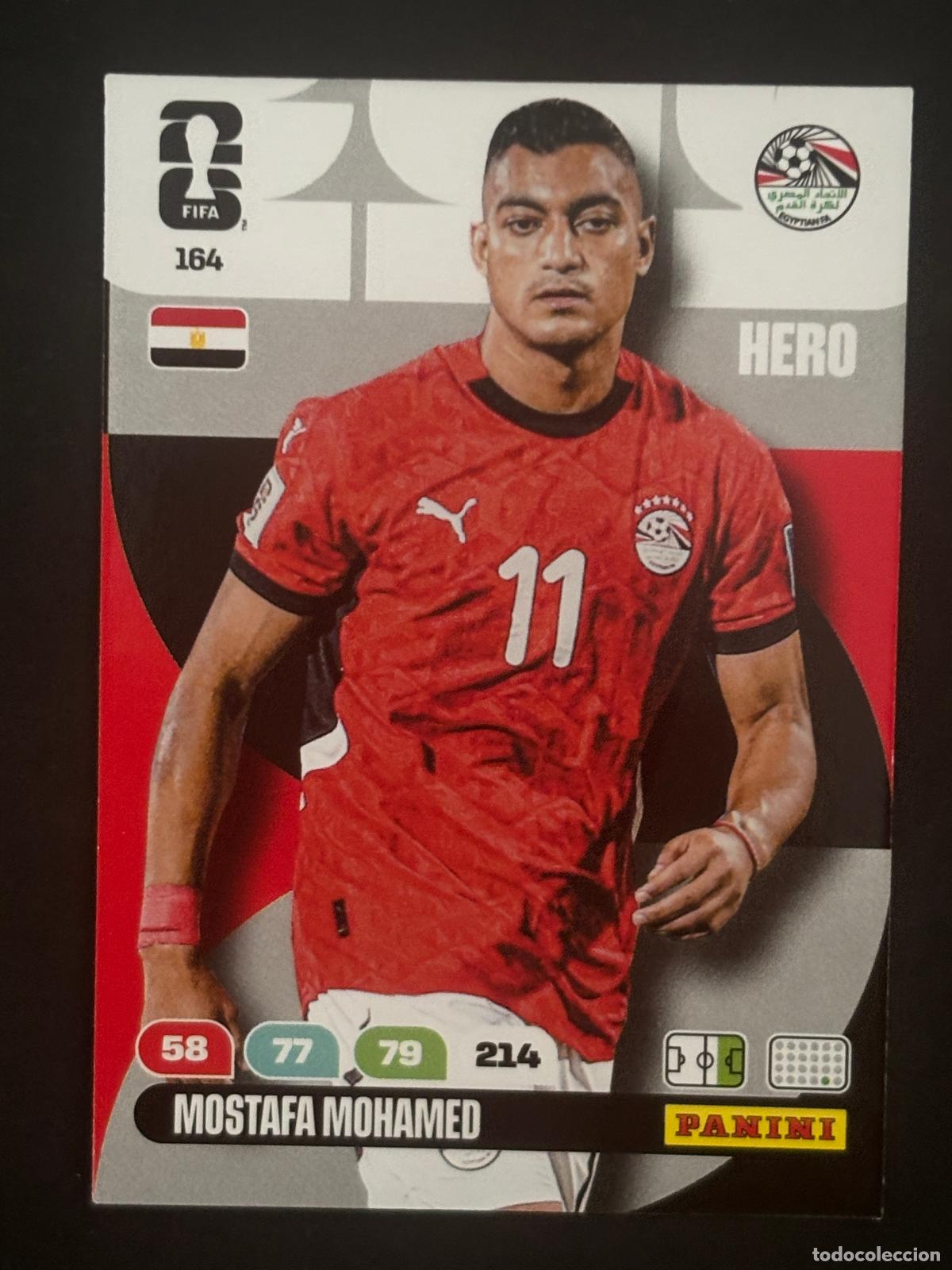 Cromos de Futebol: 164 MOSTAFA MOHAMED EGIPTO HERO ADRENALYN XL FIFA WORLD CUP MUNDIAL 2026 PANINI