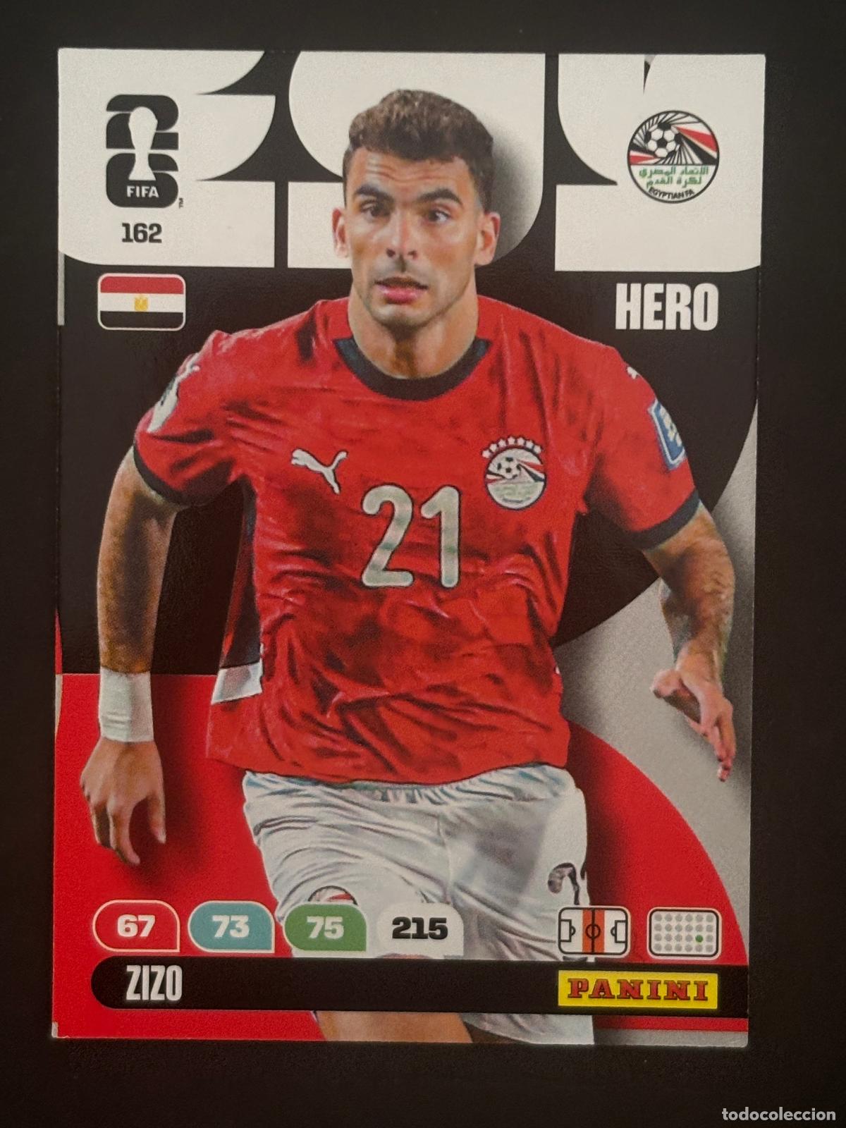 Cromos de Futebol: 162 ZIZO EGIPTO HERO ADRENALYN XL FIFA WORLD CUP MUNDIAL 2026 PANINI