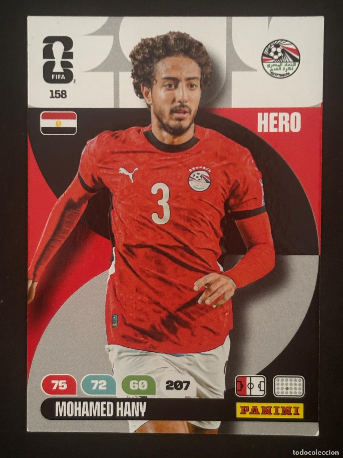 Cromos de Futebol: 158 MOHAMED HANY EGIPTO HERO ADRENALYN XL FIFA WORLD CUP MUNDIAL 2026 PANINI