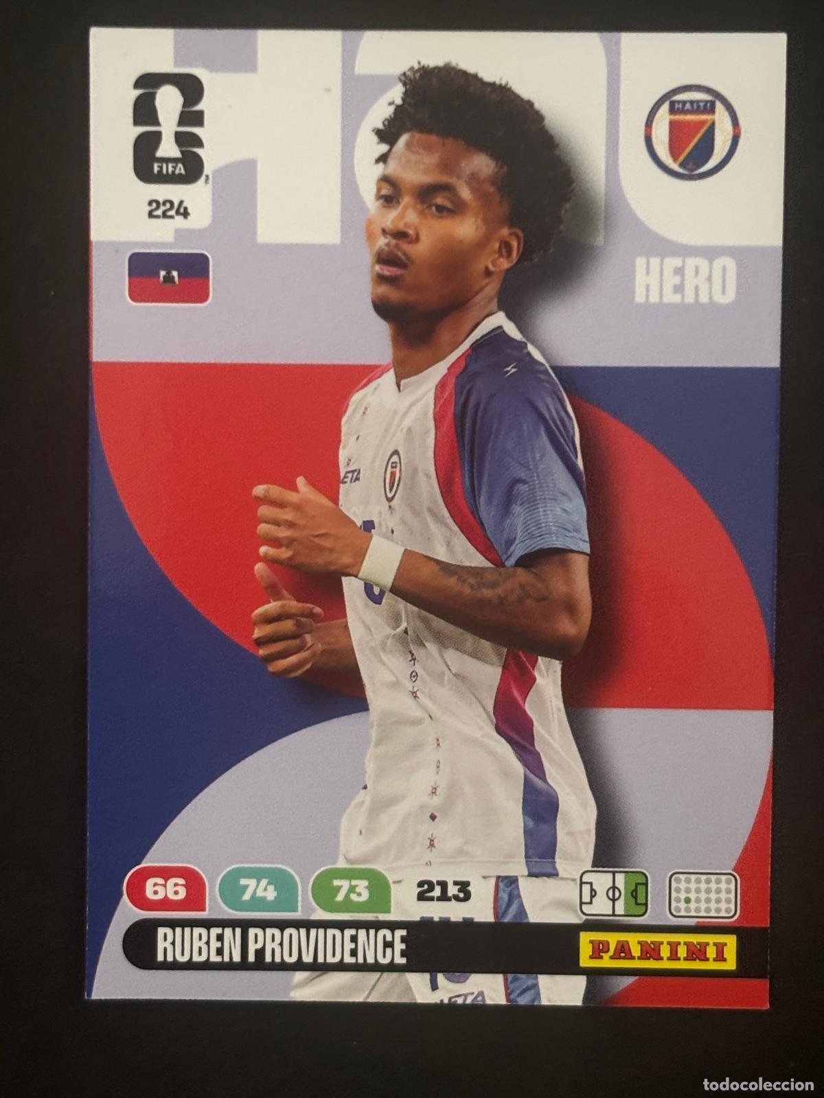Cromos de Futebol: 224 RUBEN PROVIDENCE HAITI HERO ADRENALYN XL FIFA WORLD CUP MUNDIAL 2026 PANINI