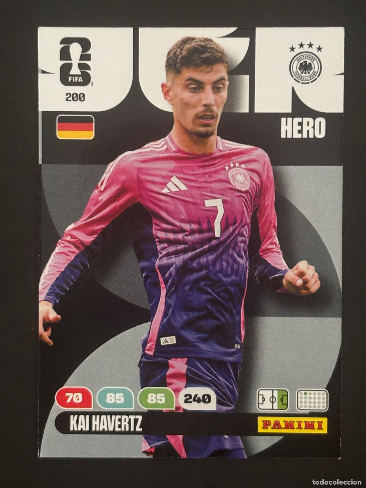 Cromos de f&uacute;tbol: 200 KAI HAVERTZ ALEMANIA HERO ADRENALYN XL FIFA WORLD CUP MUNDIAL 2026 PANINI