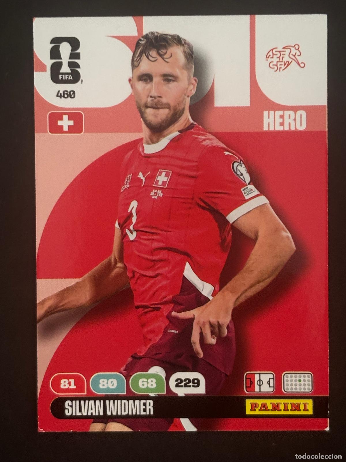 Cromos de f&uacute;tbol: 460 SILVAN WIDMER SUIZA HERO ADRENALYN XL FIFA WORLD CUP MUNDIAL 2026 PANINI