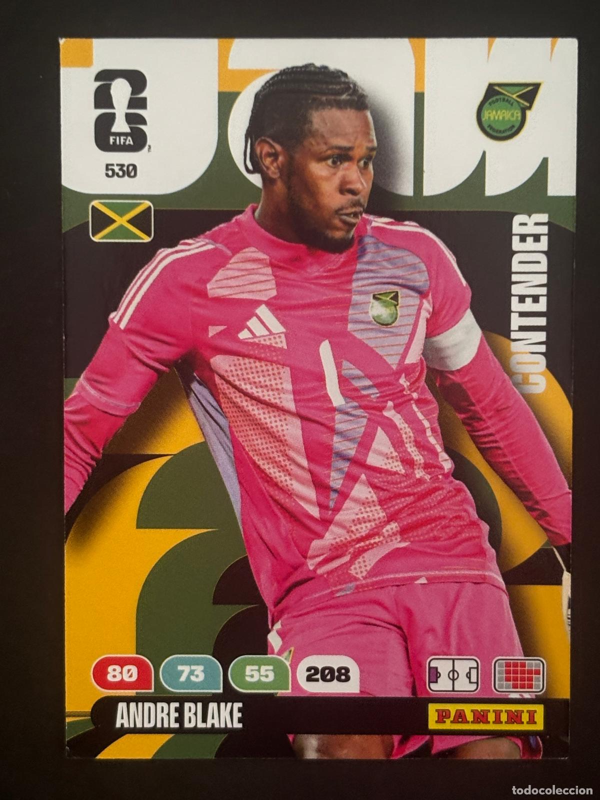 Cromos de f&uacute;tbol: 530 ANDRE BLAKE JAMAICA CONTENDERS ADRENALYN XL FIFA WORLD CUP MUNDIAL 2026 PANINI