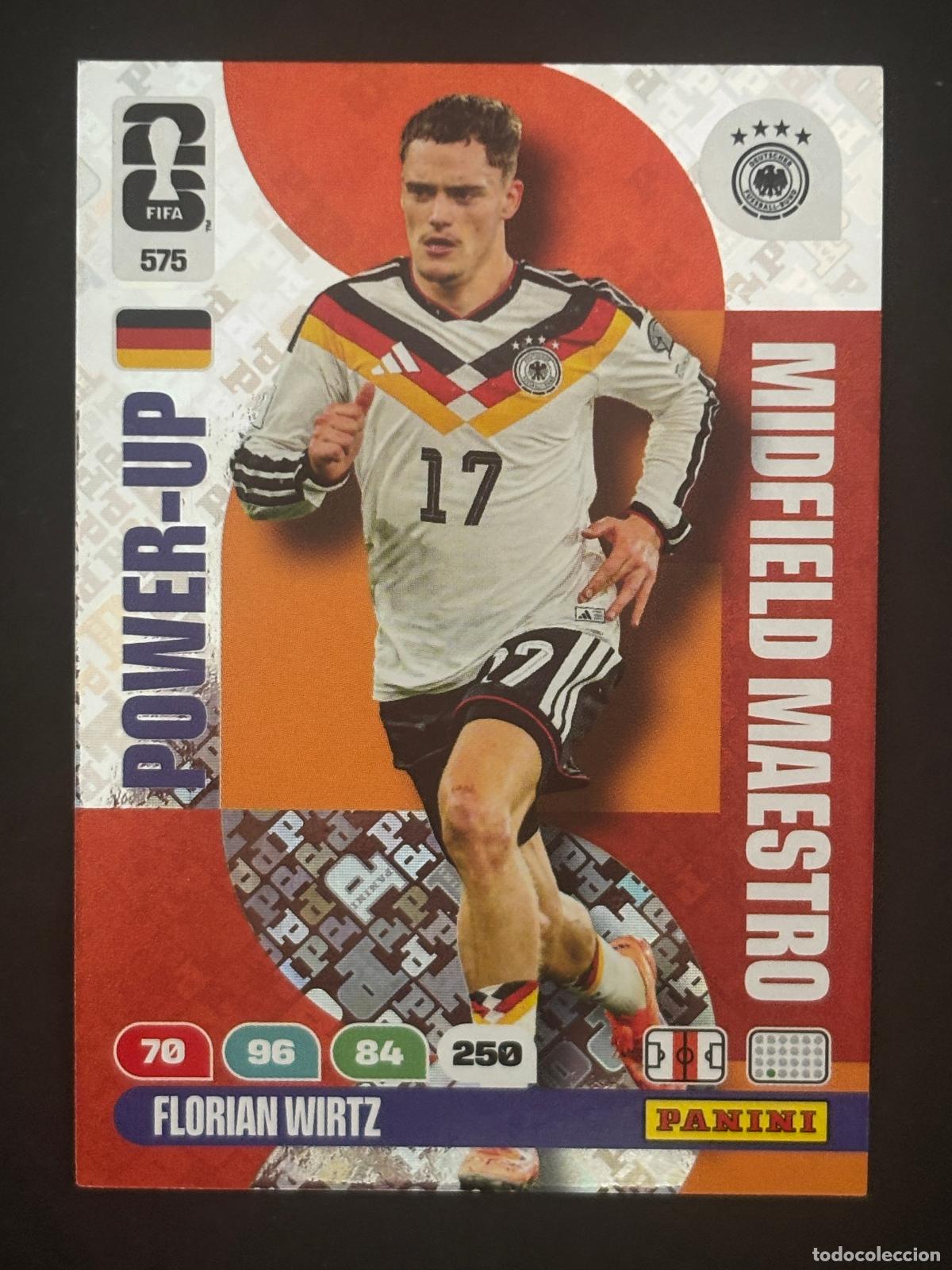 Football Stickers: 575 FLORIAN WIRTZ ALEMANIA MIDFIELD MAESTRO ADRENALYN XL FIFA WORLD CUP 2026 PANINI