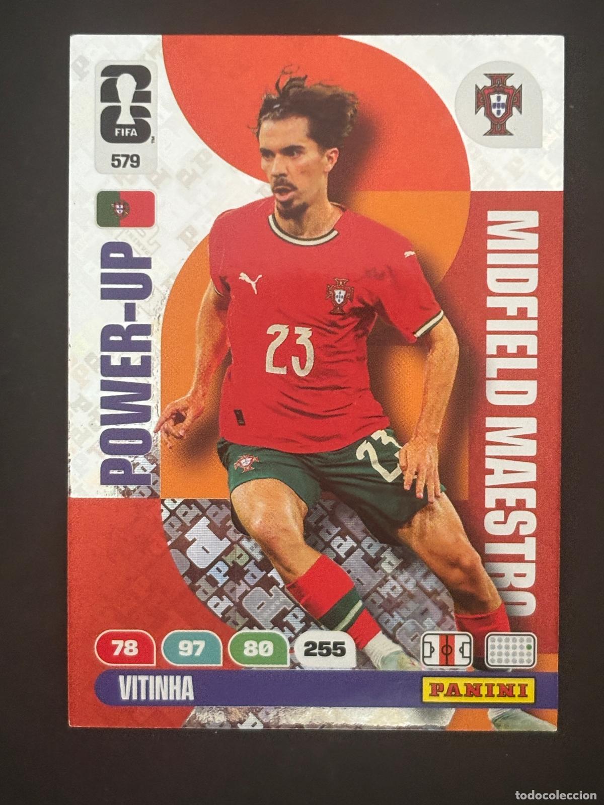 Football Stickers: 579 VITINHA PORTUGAL MIDFIELD MAESTRO ADRENALYN XL FIFA WORLD CUP MUNDIAL 2026 PANINI