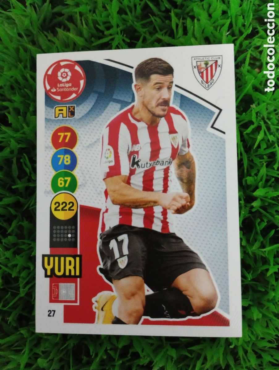 Fu&szlig;ball-Sticker: Yuri Athletic Bilbao Adrenalyn 20-21 # 27
