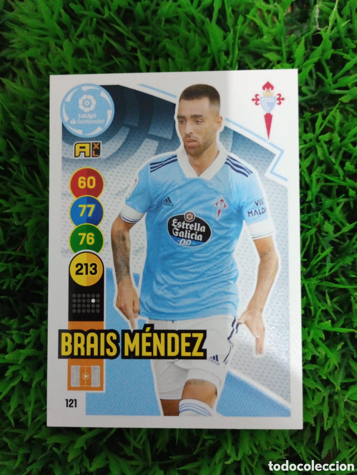 Fu&szlig;ball-Sticker: Brais Mendez Celta De Vigo Adrenalyn 20-21 # 121