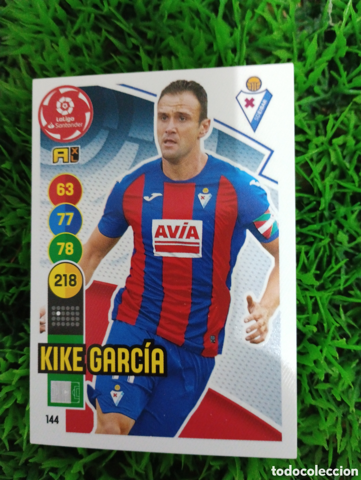 Fu&szlig;ball-Sticker: Kike Garcia Eibar Adrenalyn 20-21 # 144