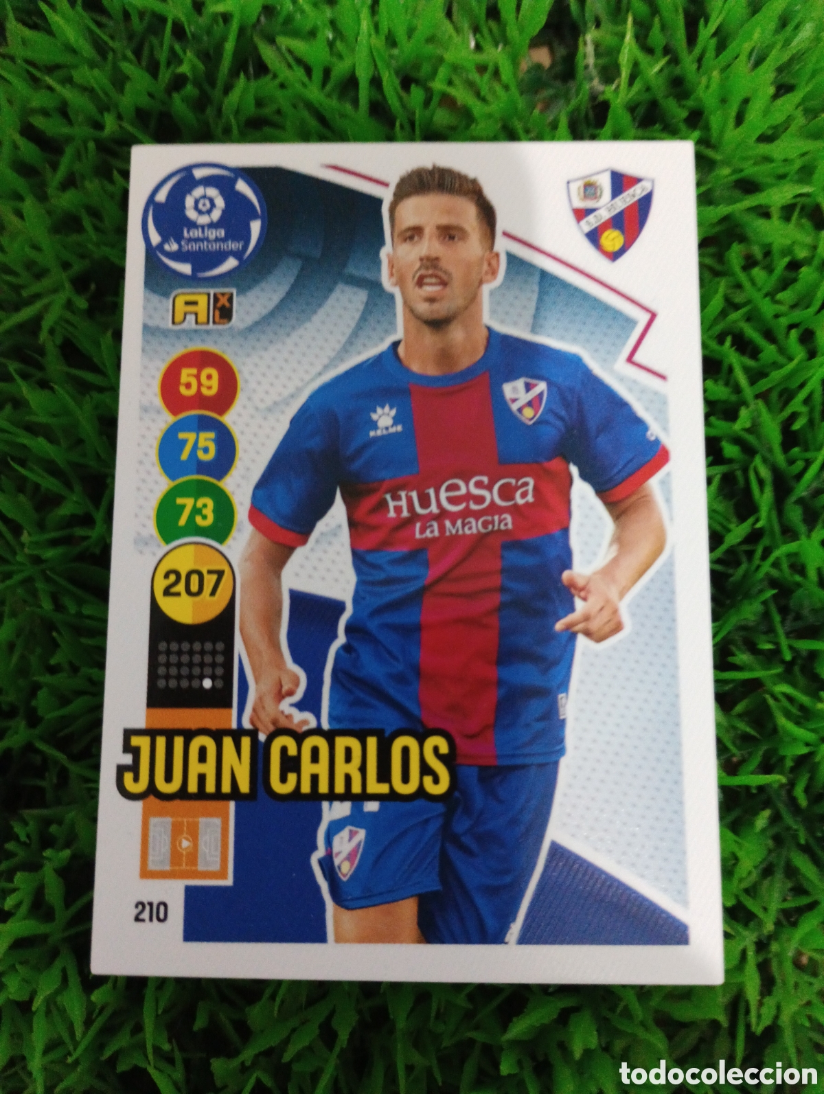 Fu&szlig;ball-Sticker: Juan Carlos Huesca Adrenalyn 20-21 # 210