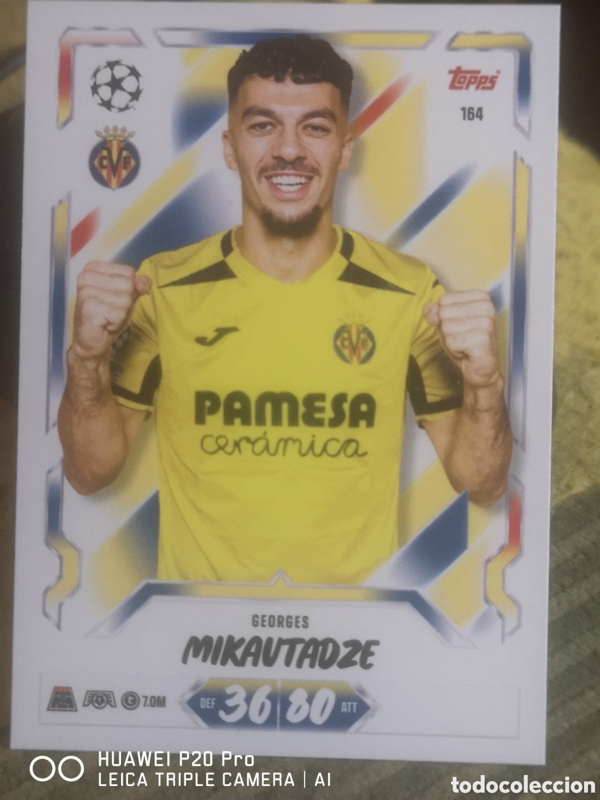 Football Stickers: MATCH ATTAX 2026 27 MIKAUTADZE 164 - VILLARREAL