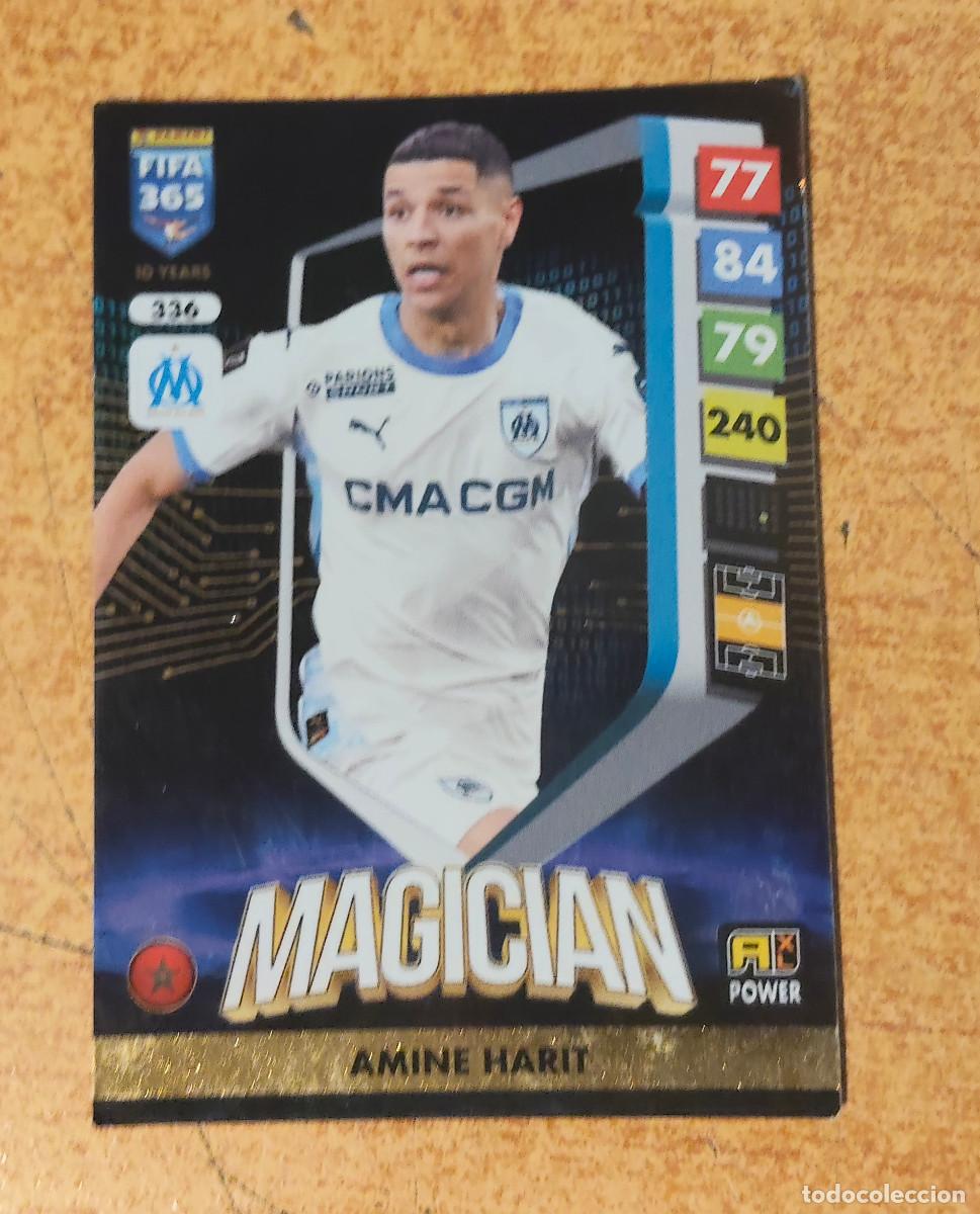 Cartes &agrave; collectionner de Football: AMINE HARIT 336 Magician Olimpique de Marseille FIFA 365 2025
