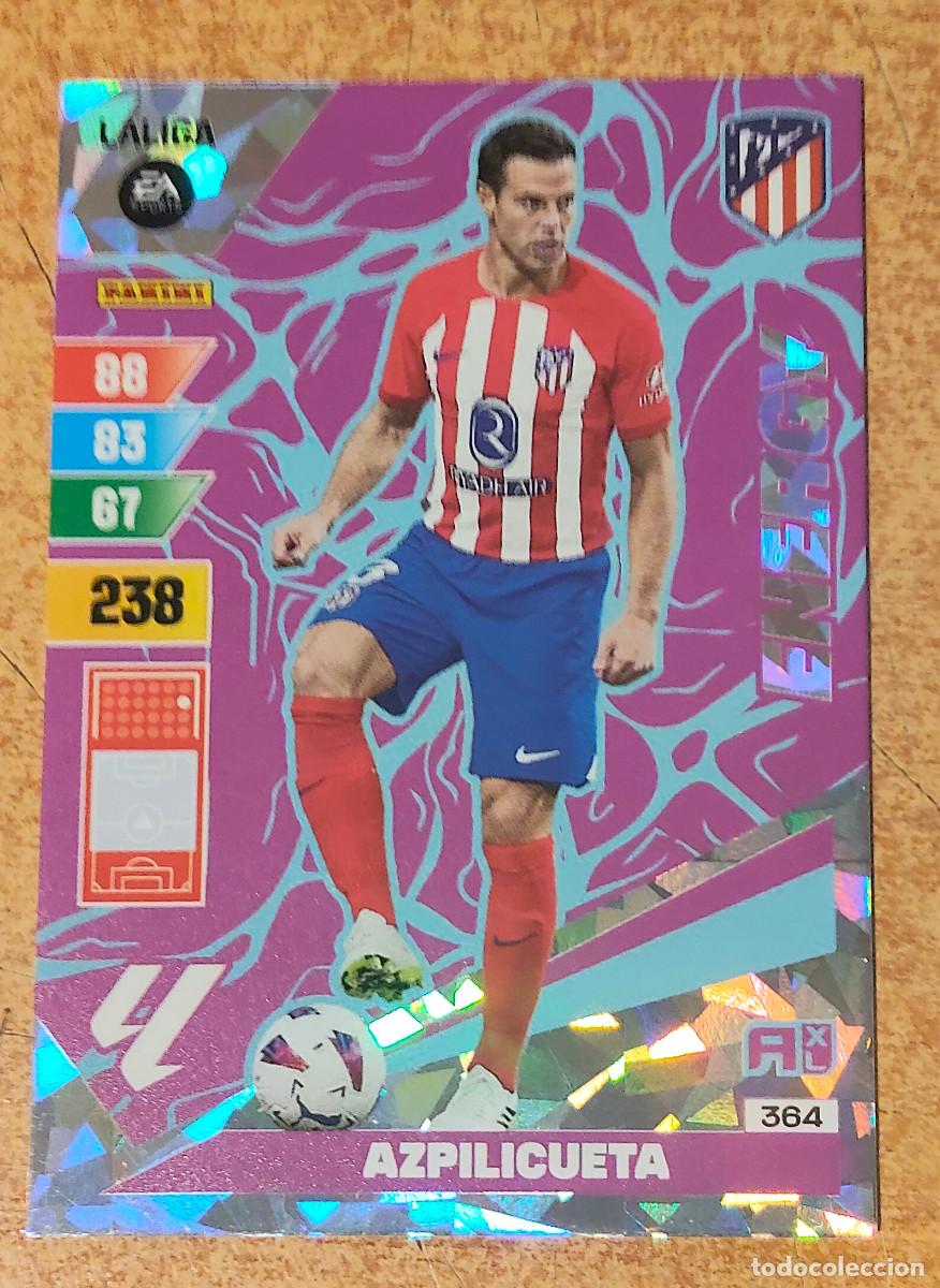 Football Stickers: ADRENALYN 2023/2024 364 AZPILICUETA AT.MADRID