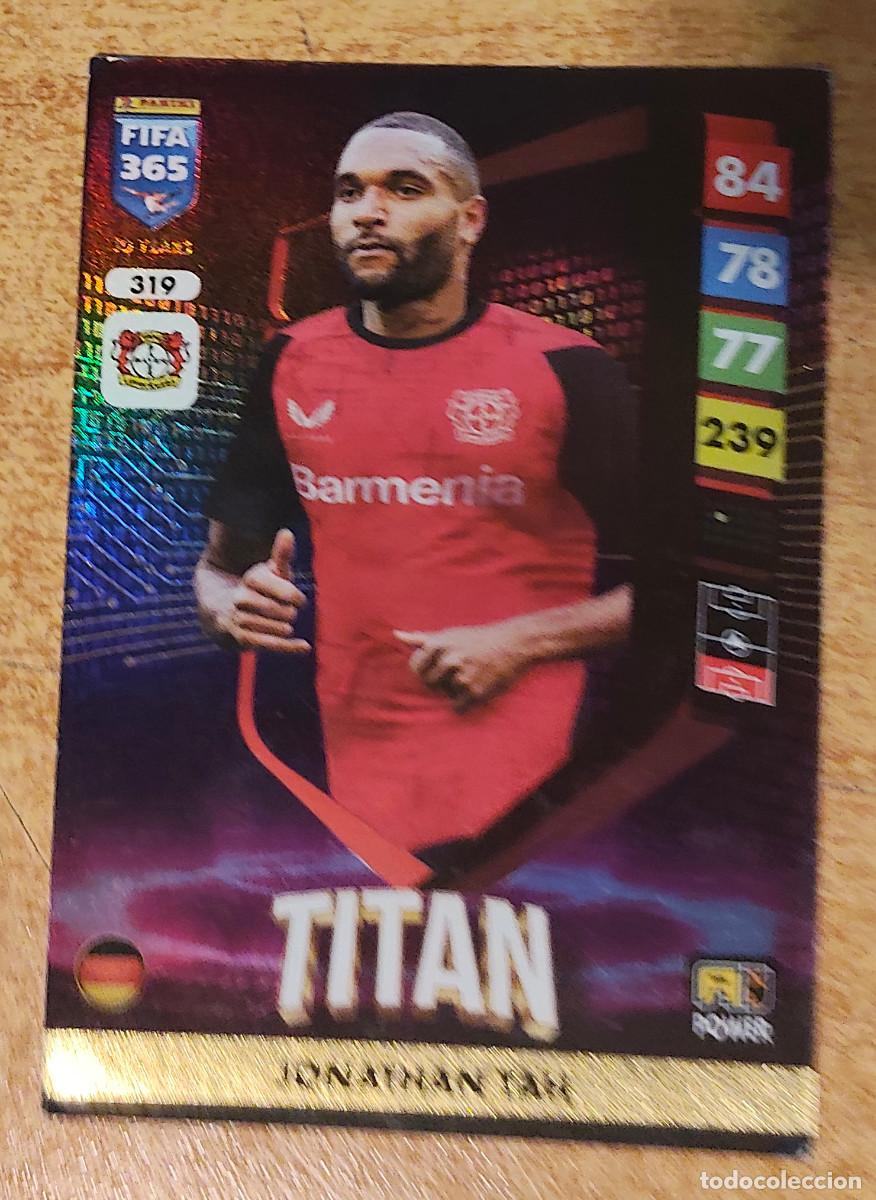 Football Stickers: 319 JONATHAN TAH FIFA 365 2025