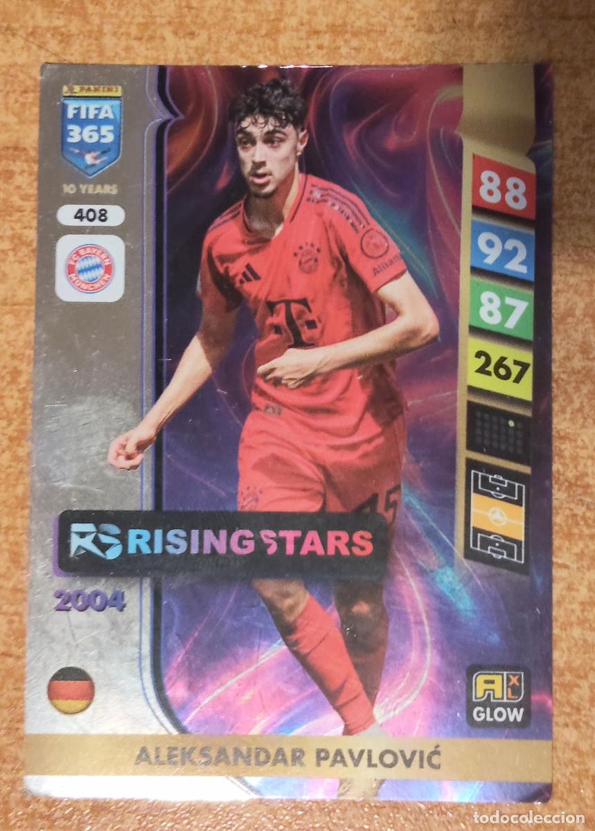 Football Stickers: 408 ALEKSANDAR PAVLOVIĆ FIFA 365 2025