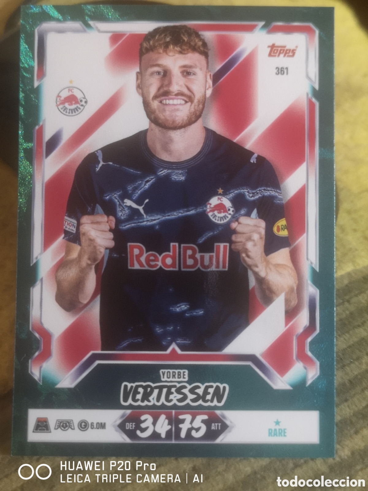 Football Stickers: MATCH ATTAX 2026 27 VERTESSEN PARALELA VERDE 361 - SALZBURG