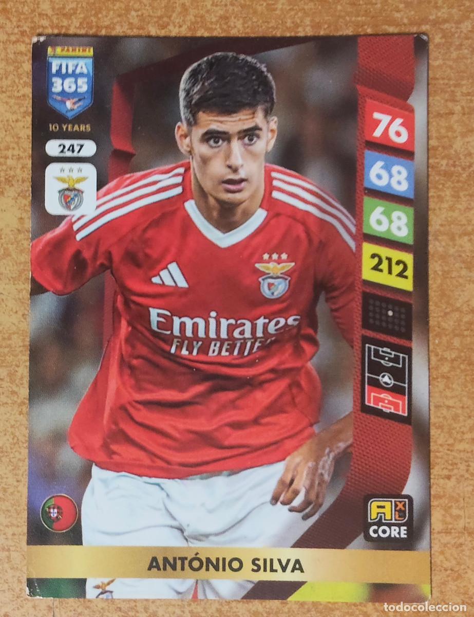 Football Stickers: SL BENFICA 247 ANTONIO SILVA FIFA 365 2024-25