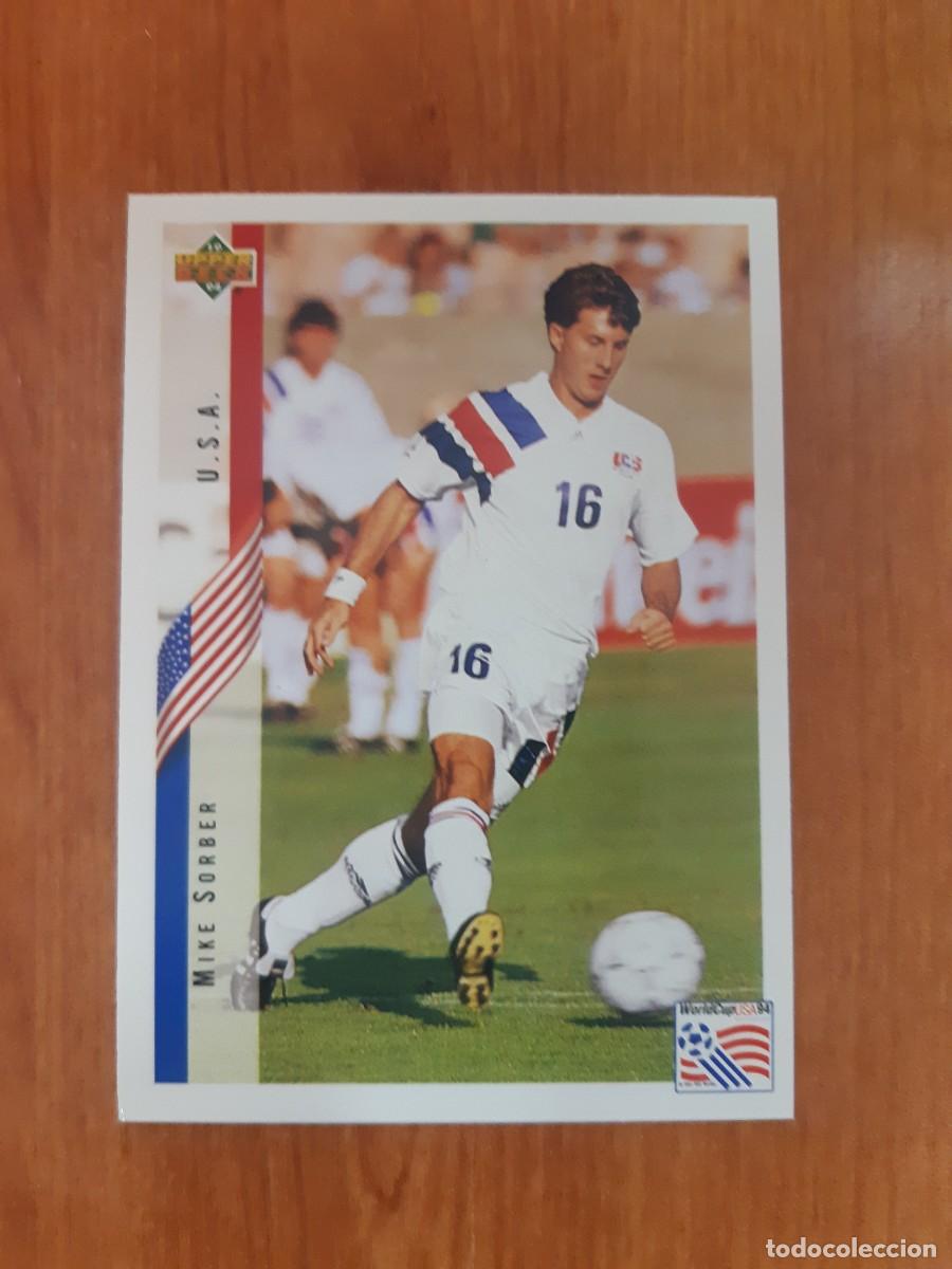 Fu&szlig;ball-Sticker: N&deg;26 MIKE SORBER ESTADOS UNIDOS WORLD CUP USA 94 UPPER DECK 1994