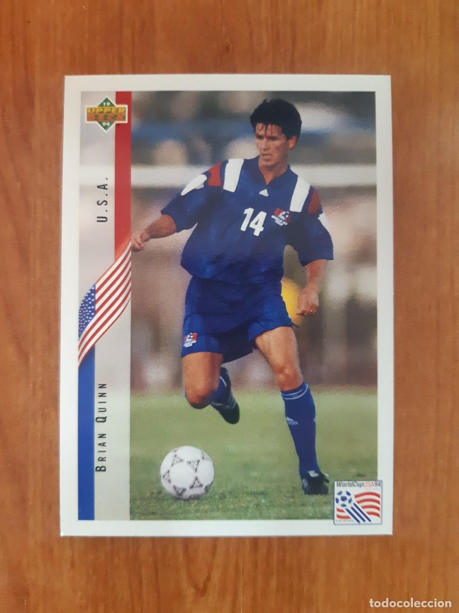 Fu&szlig;ball-Sticker: N&deg;25 BRIAN QUINN ESTADOS UNIDOS WORLD CUP USA 94 UPPER DECK 1994