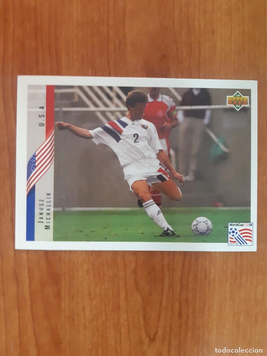 Fu&szlig;ball-Sticker: N&deg;23 JANUSZ MICHALLIK ESTADOS UNIDOS WORLD CUP USA 94 UPPER DECK 1994