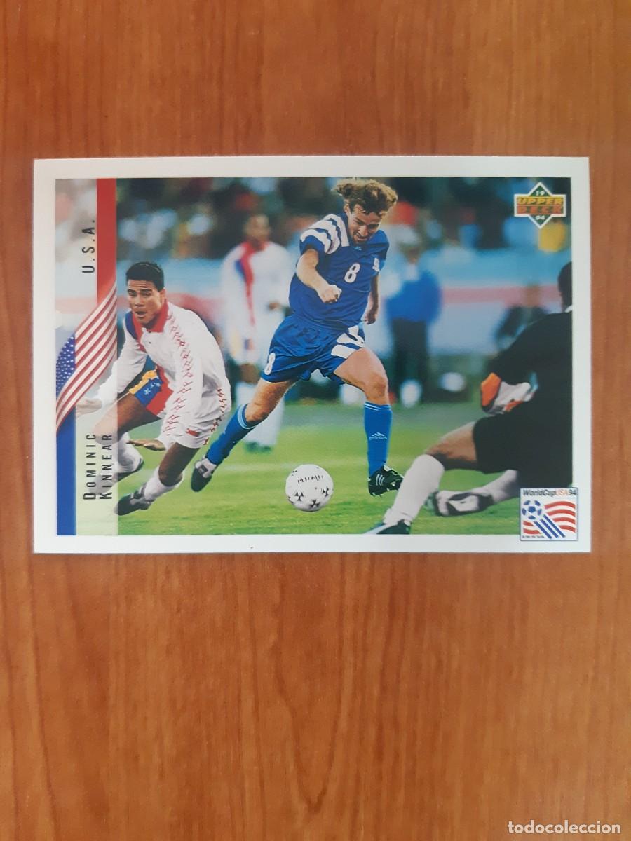 Fu&szlig;ball-Sticker: N&deg;22 DOMINIC KINNEAR ESTADOS UNIDOS WORLD CUP USA 94 UPPER DECK 1994