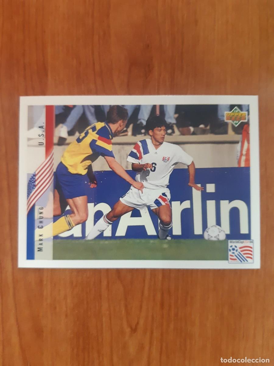 Fu&szlig;ball-Sticker: N&deg;20 MARK CHUNG ESTADOS UNIDOS WORLD CUP USA 94 UPPER DECK 1994
