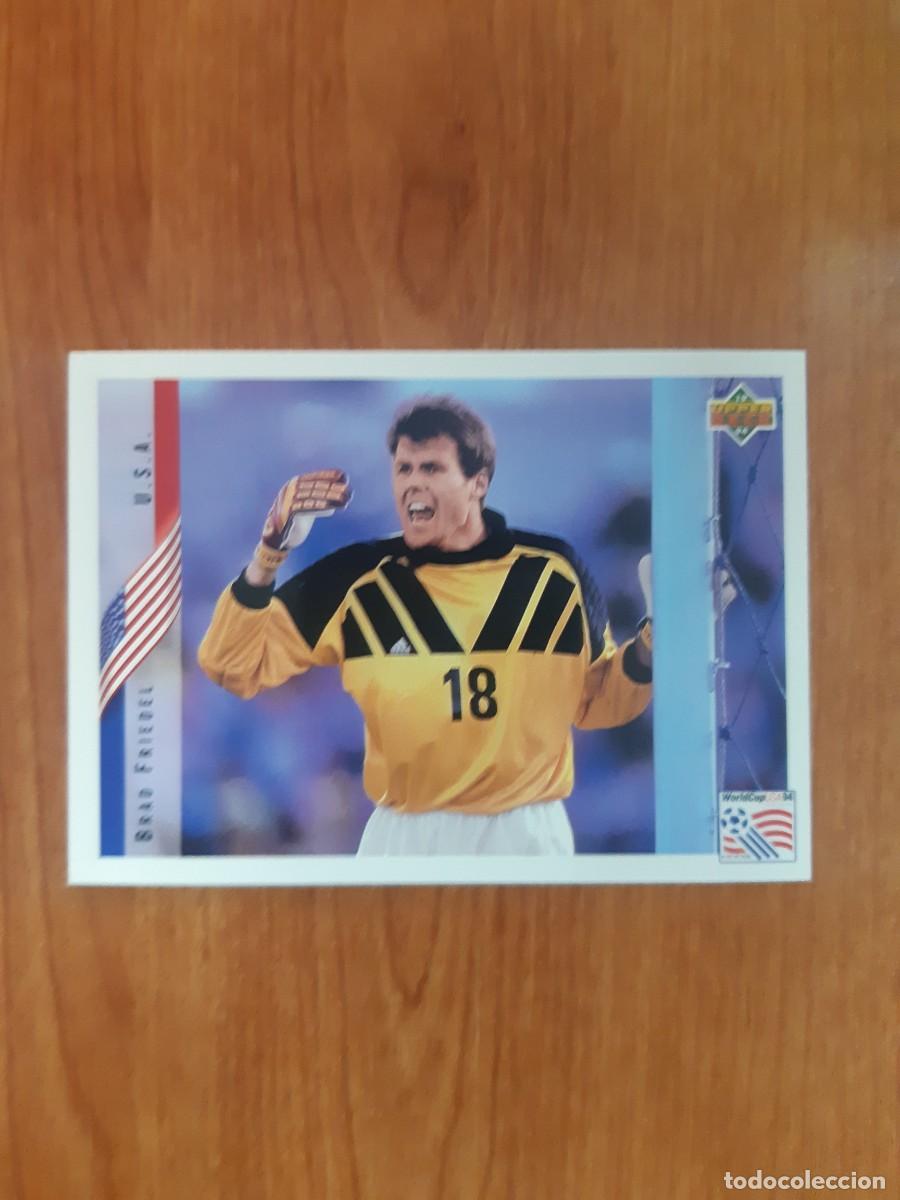 Fu&szlig;ball-Sticker: N&deg;16 BRAD FRIEDEL ESTADOS UNIDOS WORLD CUP USA 94 UPPER DECK 1994