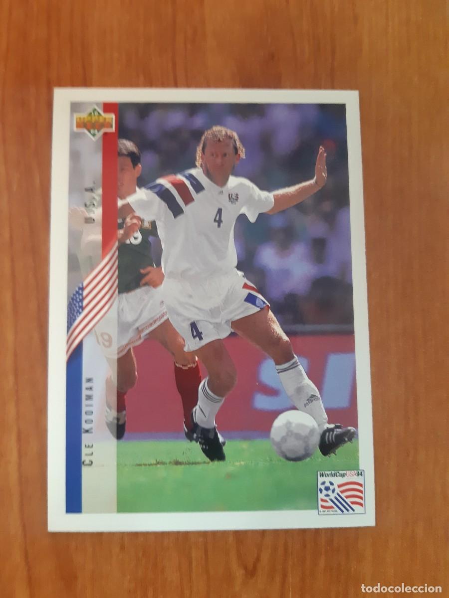 Fu&szlig;ball-Sticker: N&deg;15 CLE KOOIMAN ESTADOS UNIDOS WORLD CUP USA 94 UPPER DECK 1994