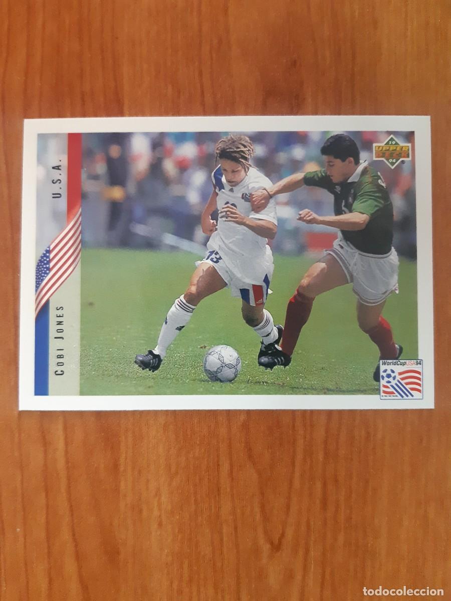 Fu&szlig;ball-Sticker: N&deg;11 COBI JONES ESTADOS UNIDOS WORLD CUP USA 94 UPPER DECK 1994