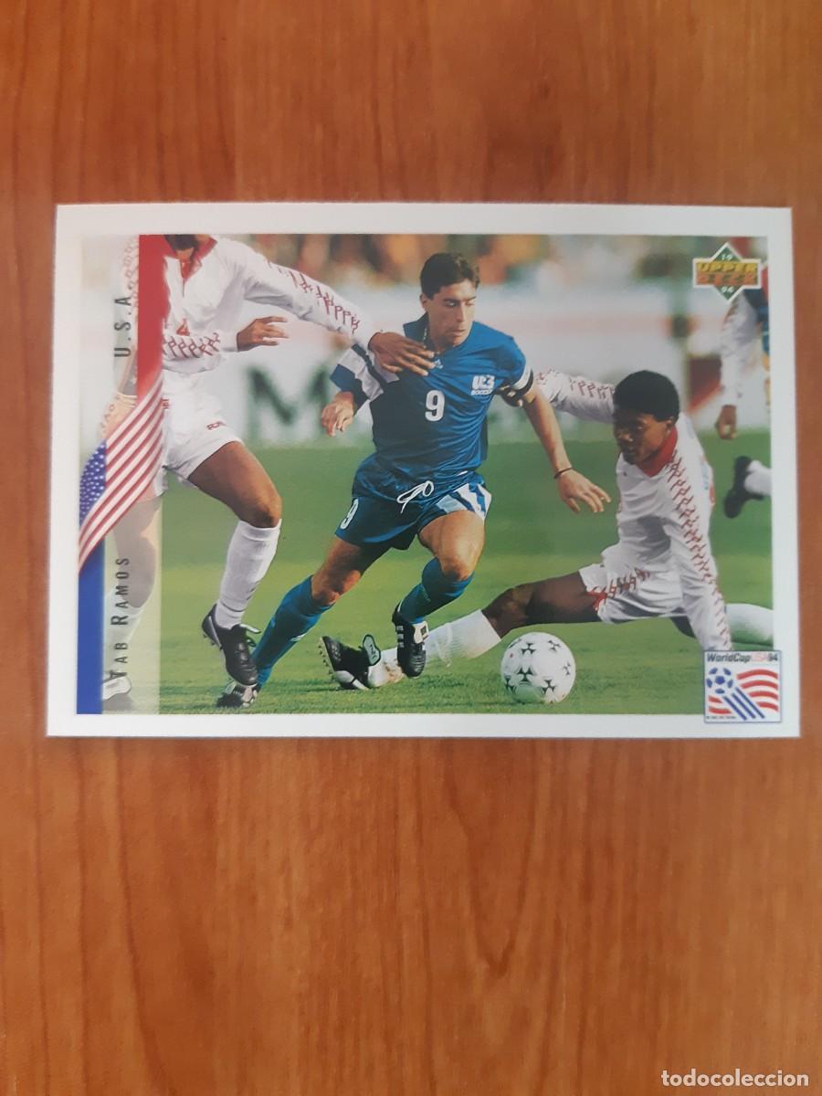Figurine di Calcio: N&deg;9 TAB RAMOS ESTADOS UNIDOS WORLD CUP USA 94 UPPER DECK 1994
