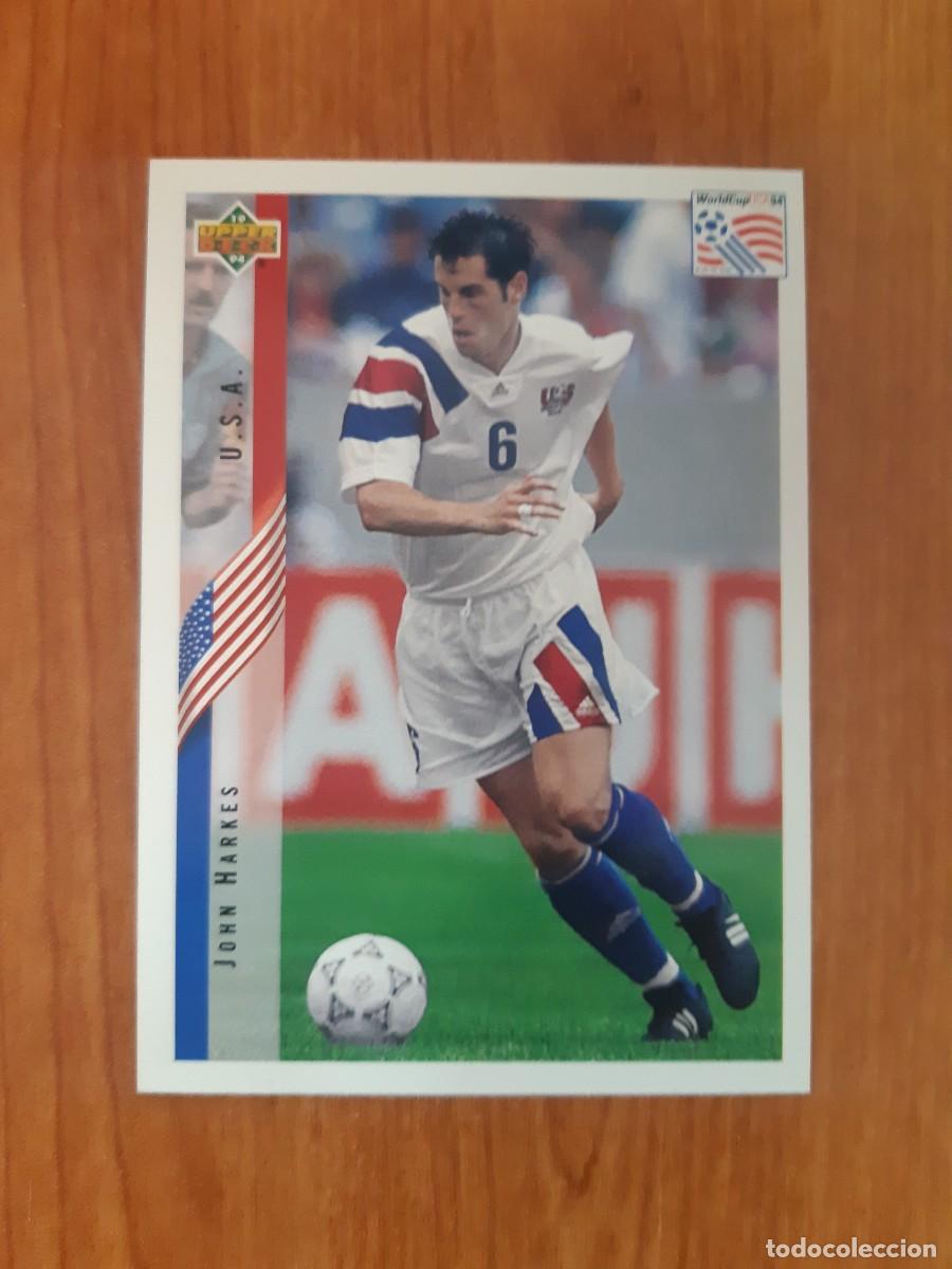 Figurine di Calcio: N&deg;8 JOHN HARKES ESTADOS UNIDOS WORLD CUP USA 94 UPPER DECK 1994