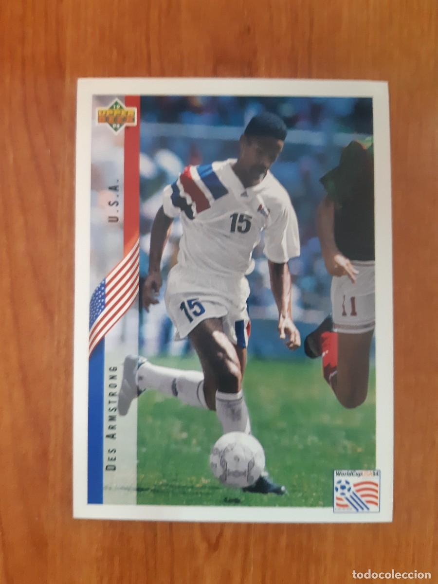 Football Stickers: N&deg;2 DES ARMSTRONG ESTADOS UNIDOS WORLD CUP USA 94 UPPER DECK 1994
