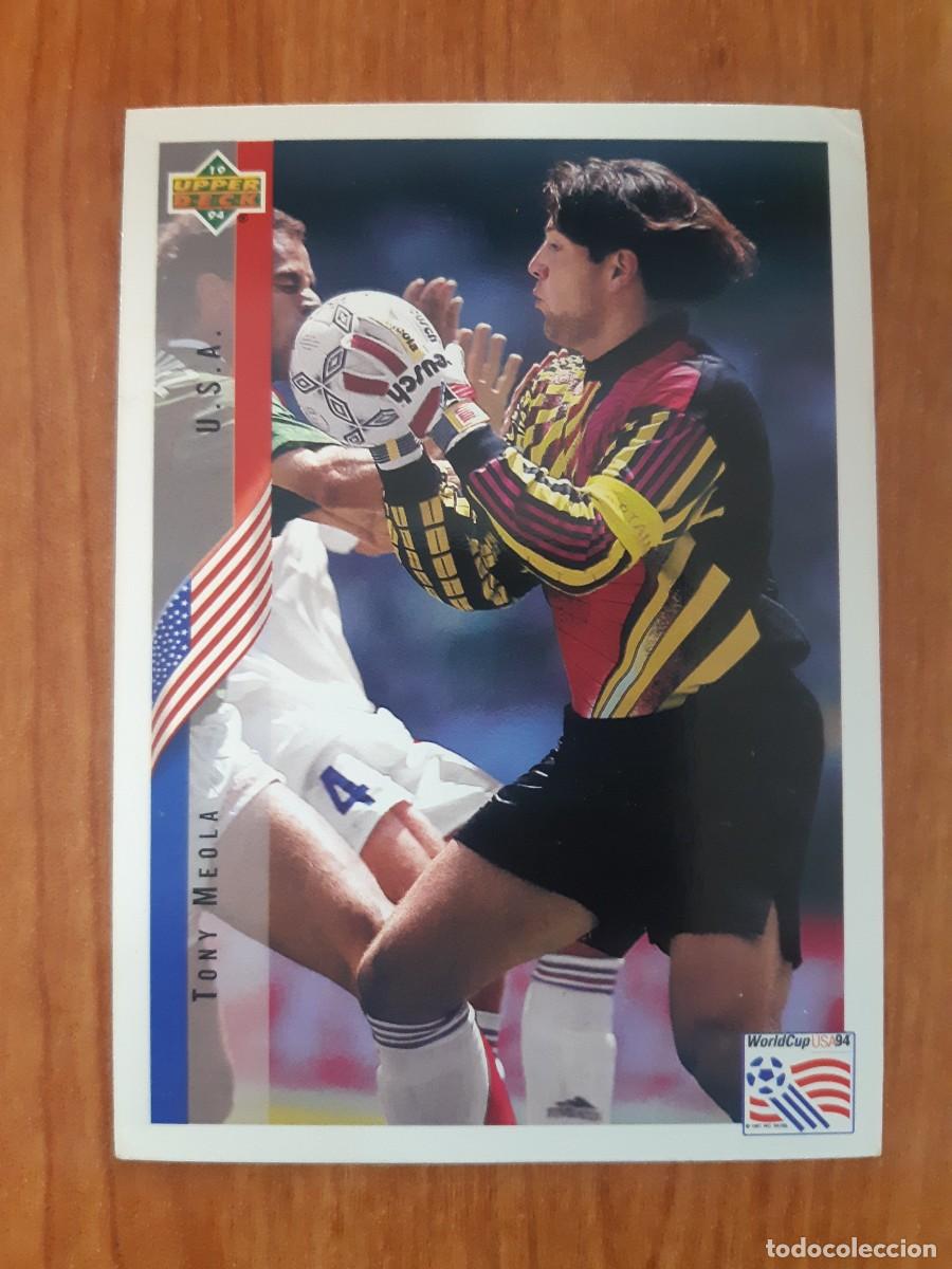 Football Stickers: N&deg;1 TONY MEOLA ESTADOS UNIDOS WORLD CUP USA 94 UPPER DECK 1994
