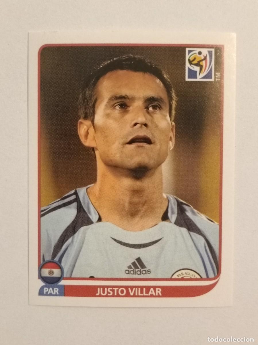 Fu&szlig;ball-Sticker: #431 JUSTO VILLAR (PARAGUAY) MUNDIAL SUDAFRICA 2010 PANINI