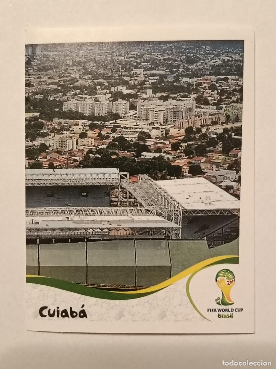 Fu&szlig;ball-Sticker: #13 ESTADIO (ARENA PANTANAL) MUNDIAL BRASIL 2014 PANINI