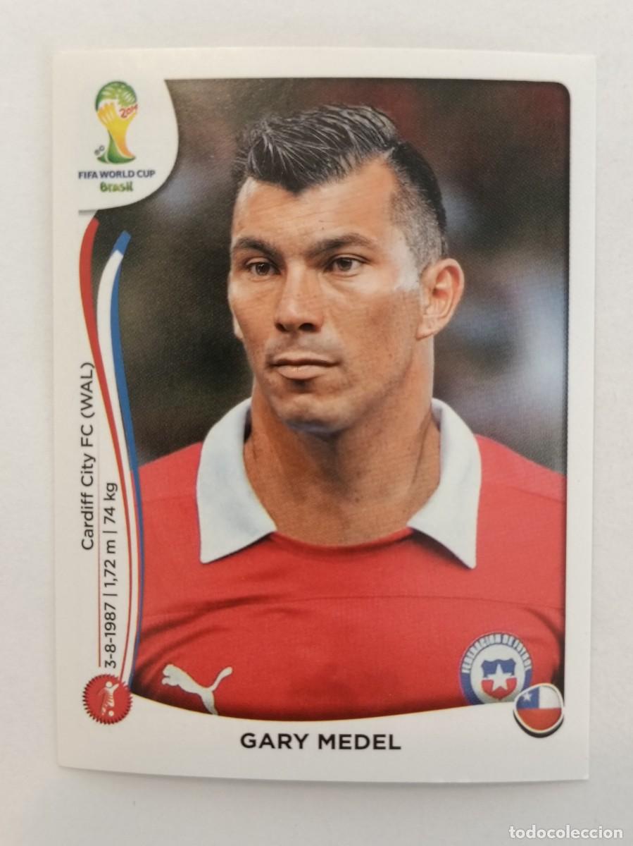 Fu&szlig;ball-Sticker: #153 MEDEL (CHILE) MUNDIAL BRASIL 2014 PANINI