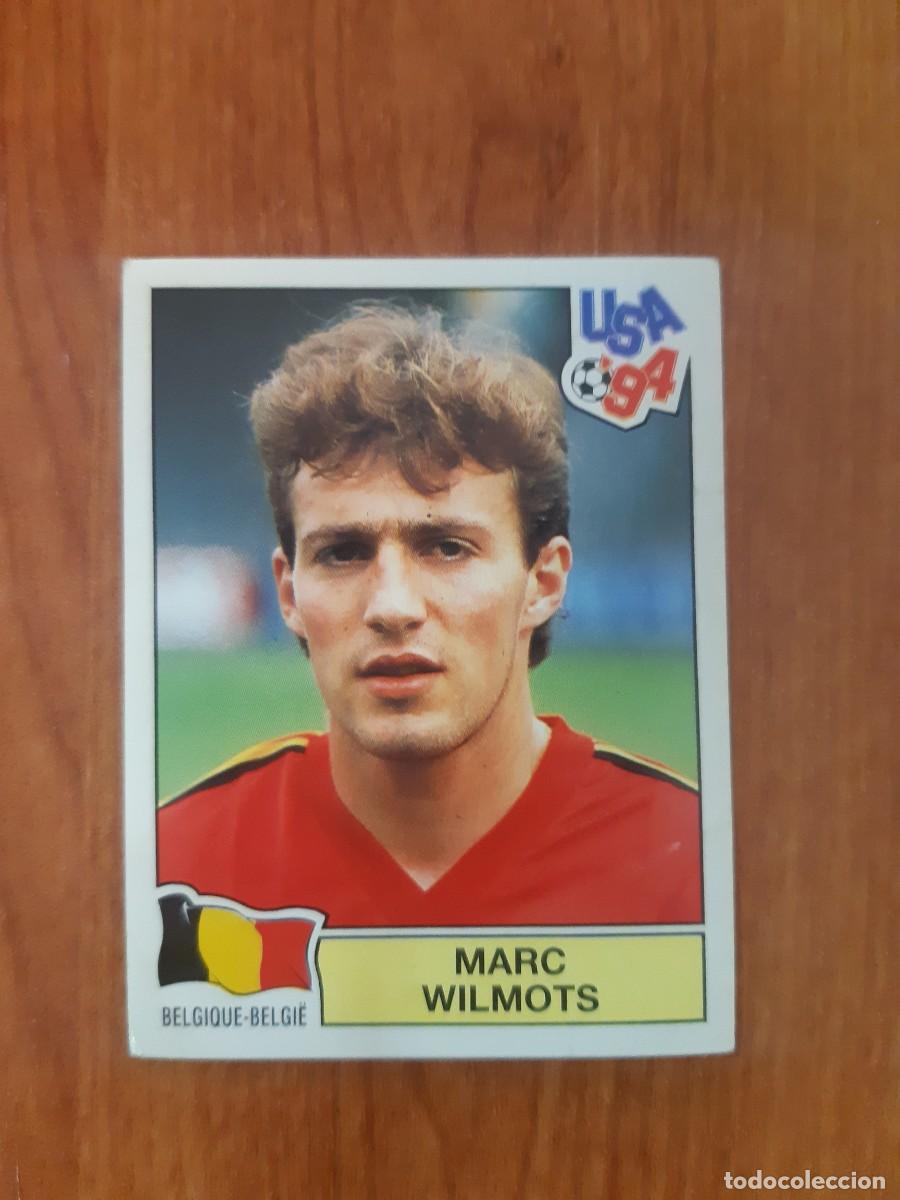 Cromos de Futebol: N&deg;395 Marc Wilmots (B&eacute;lgica) Mundial USA 94 PANINI. Nunca pegado