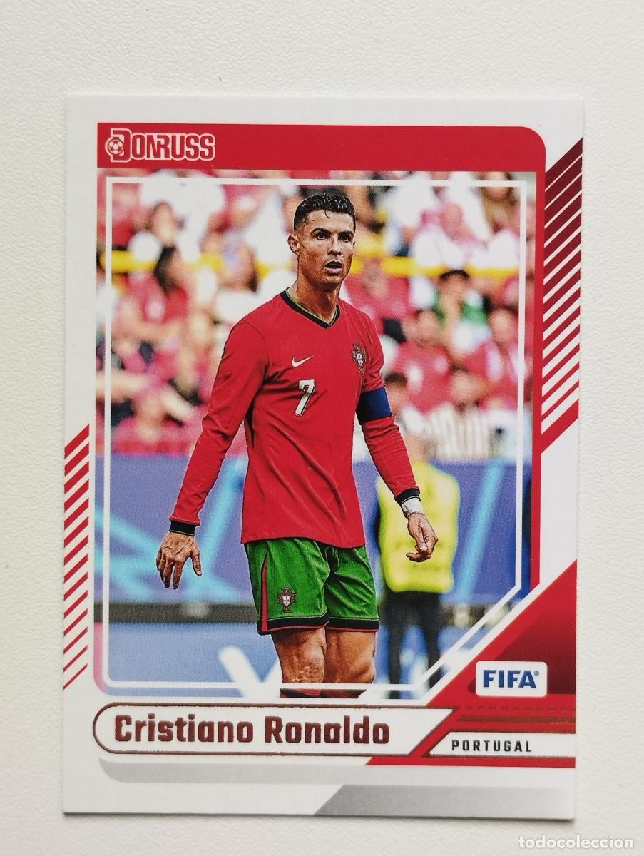 Cartes &agrave; collectionner de Football: CROMO CARD 115 CRISTIANO RONALDO PORTUGAL 2024 2025 PANINI DONRUSS SOCCER FIFA 24 25